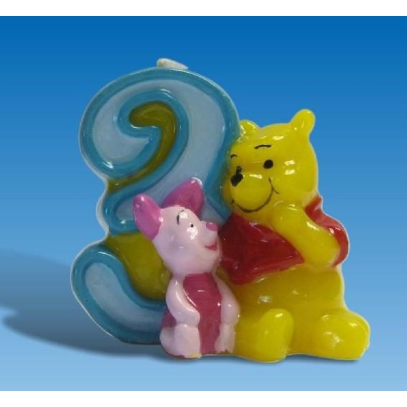 Winnie the Pooh Birthday Cake Candle Number 3