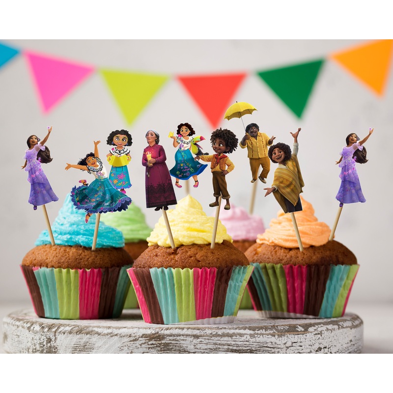 Encanto Theme Cup Cake Topper
