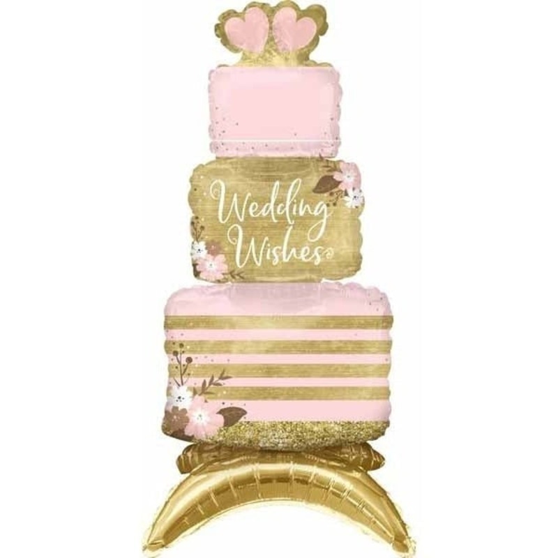 Foil Balloon - Sitter Wedding Cake Air Inflatable