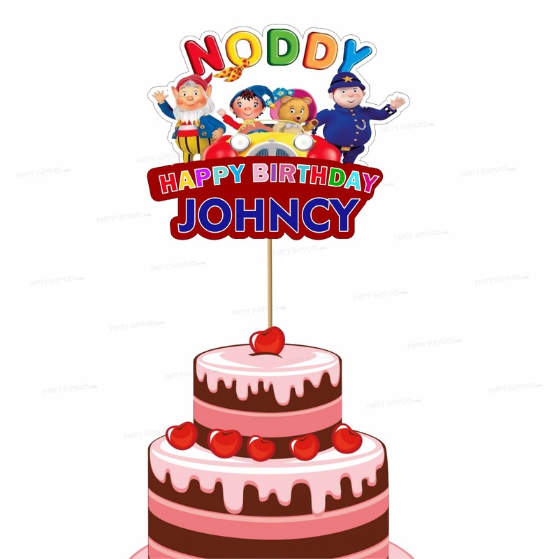 Noddy Theme Cake Topper