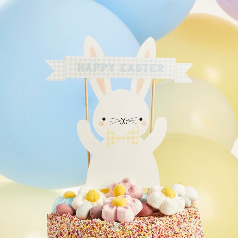 Easter Bunny Cake Topper Decoration