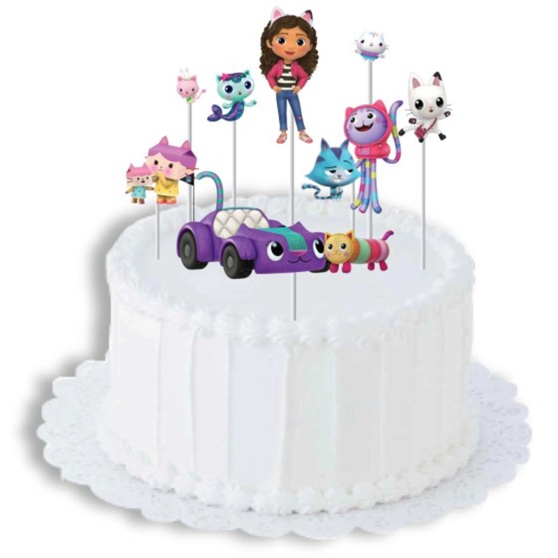 Gabby's Dollhouse Cake Topper Kit