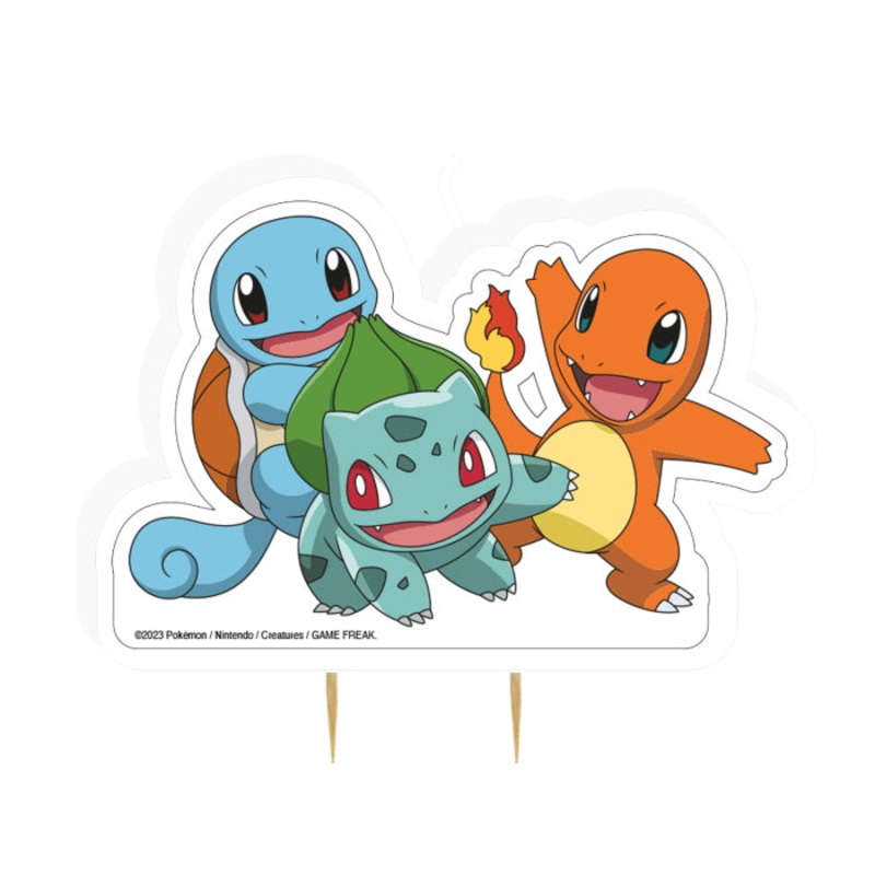 Pokemon Birthday Cake Candle
