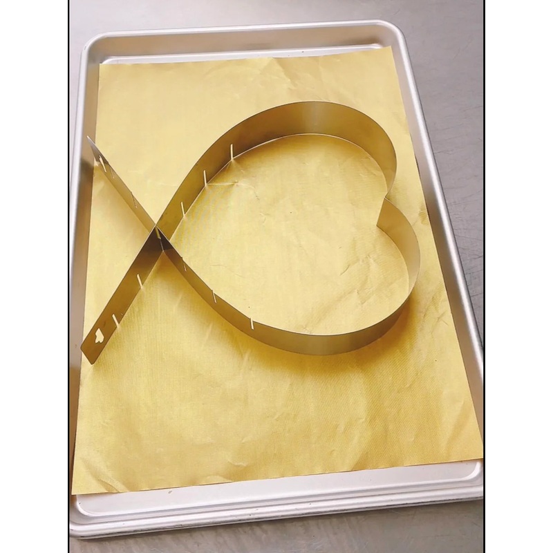 Adjustable Heart Cake Baking Ring