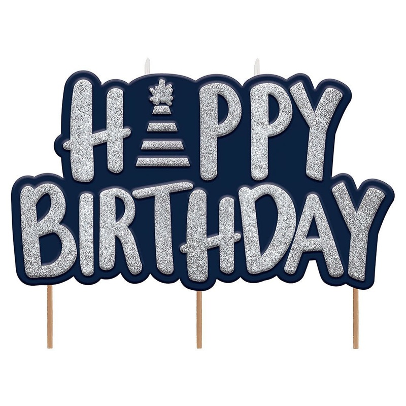 Happy Birthday Cake Candles
