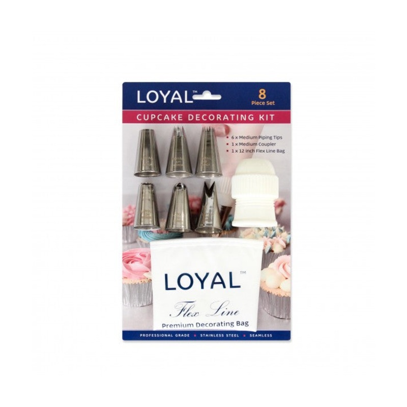 Loyal Cupcake Kit - 8 piece set
