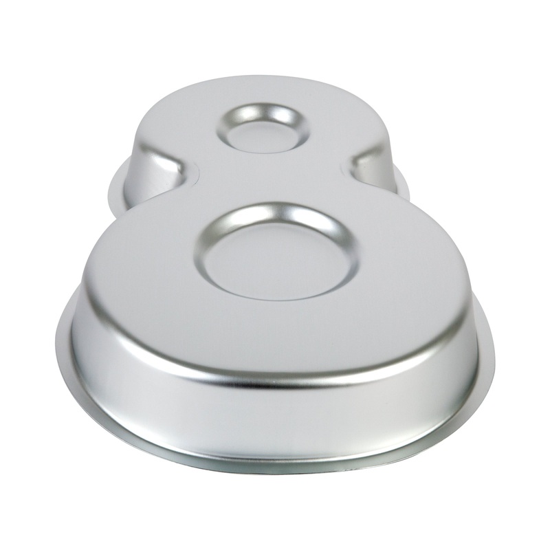 Number Eight Cake Pan Mondo