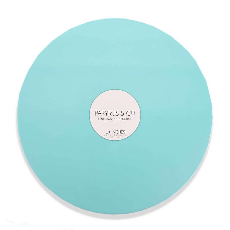 Cake Board Round Pastel Blue 14 Inch