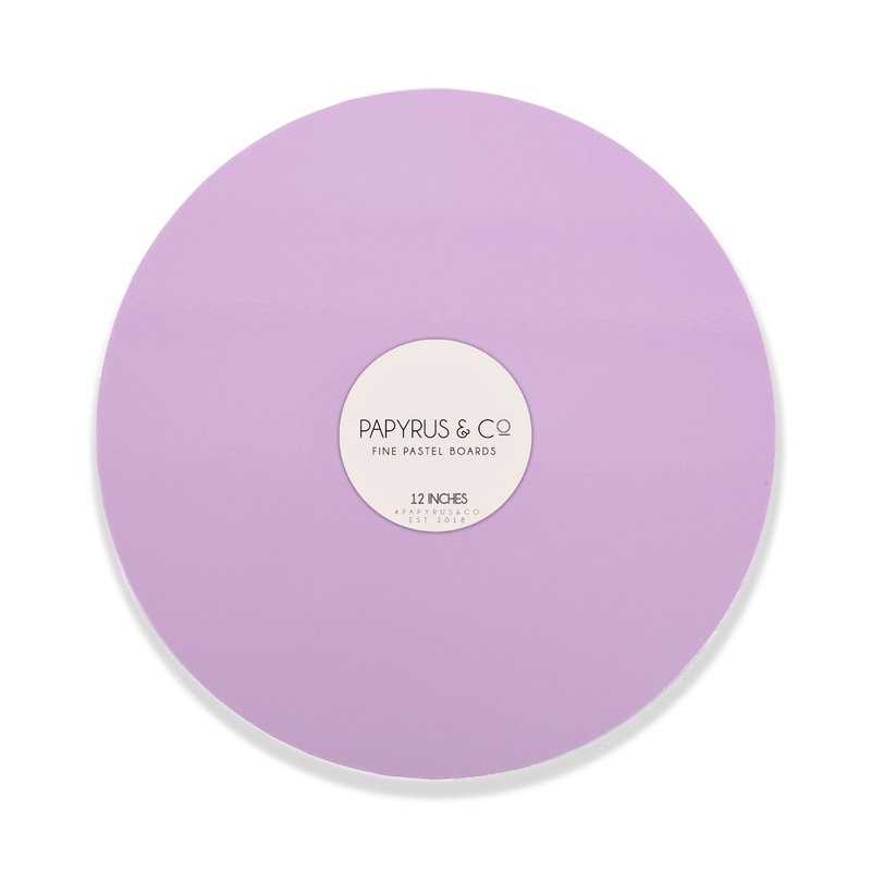 Cake Board Round Pastel Lilac 12 Inch