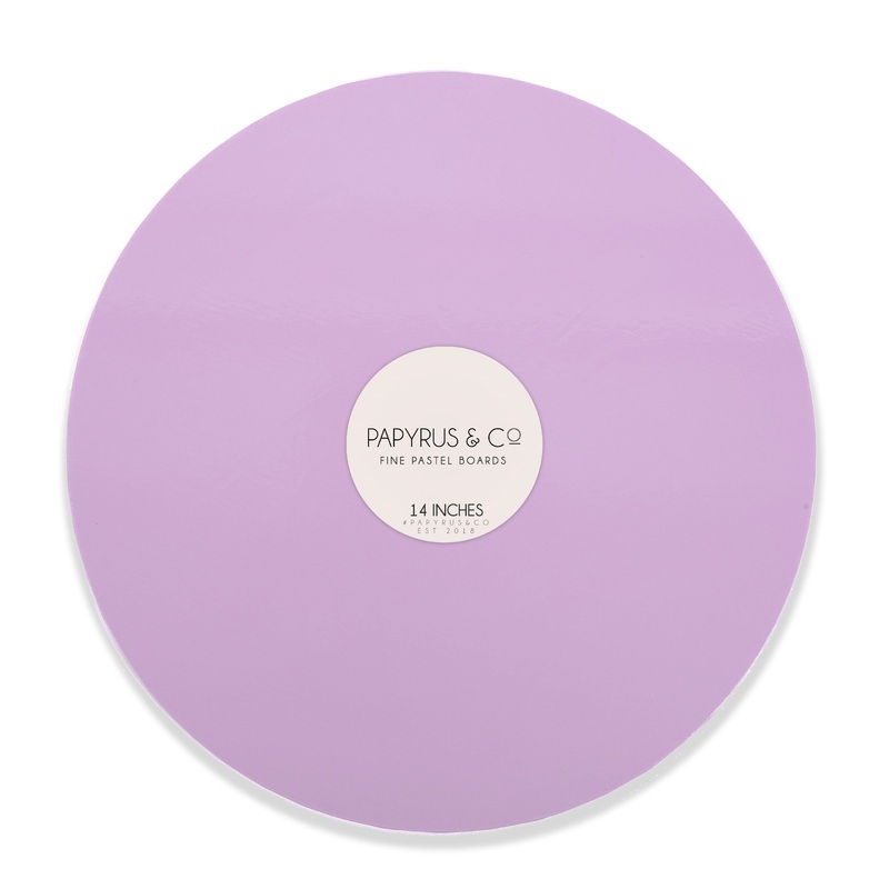 Cake Board Round Pastel Lilac 14 Inch
