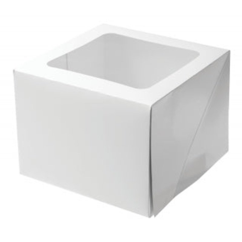 Cake Box 8" x 8" x 6" Tall