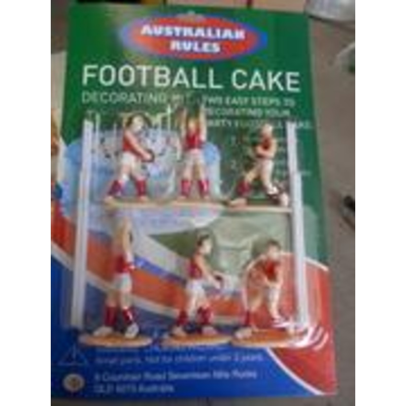 Cake Topper Sport Australian Rules Football AFL