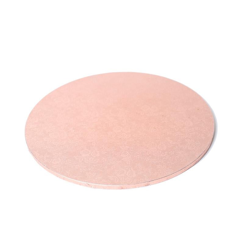 Cake Board Round Rose Gold 5mm 9 Inch