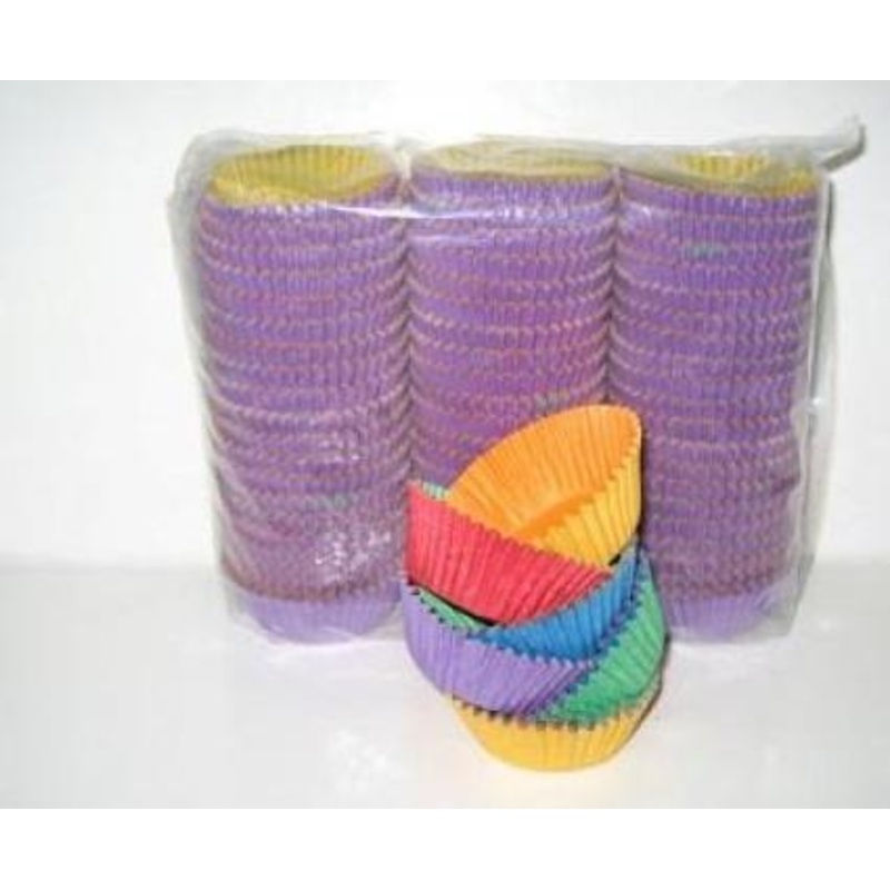 Cupcake Cases Assorted Pk/1000