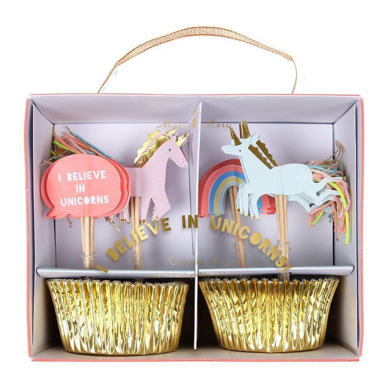 I Believe In Unicorns Cupcake Kit - Pack of 24