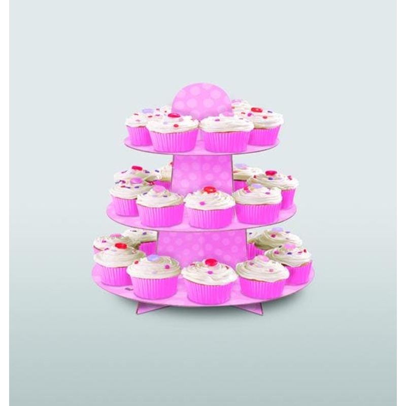 Pink Cupcake Stand