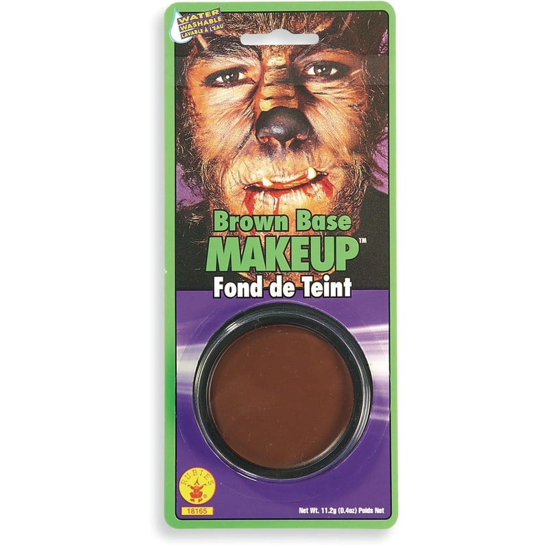 Round Grease Base Cake Brown Makeup
