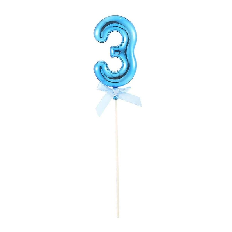 Cake Topper #3, Blue