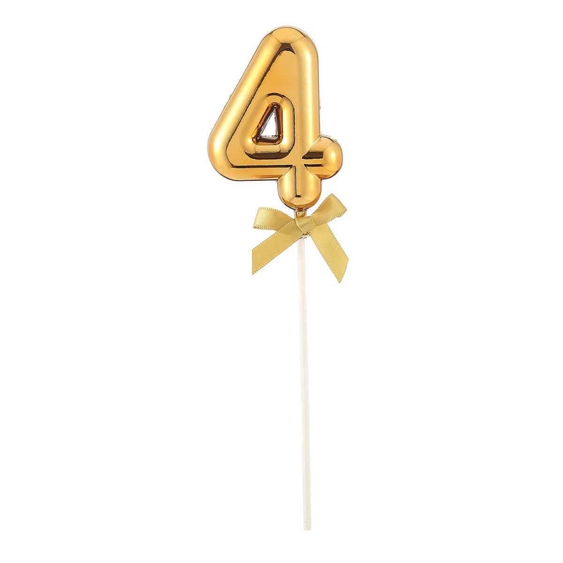 Cake Topper #4, Gold