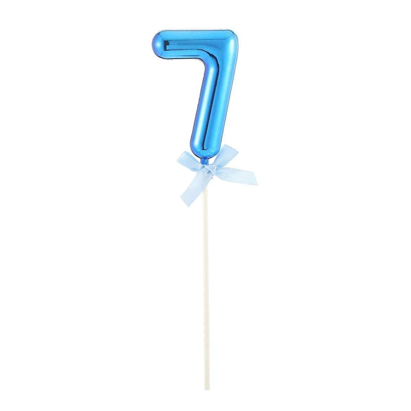 Cake Topper #7, Blue