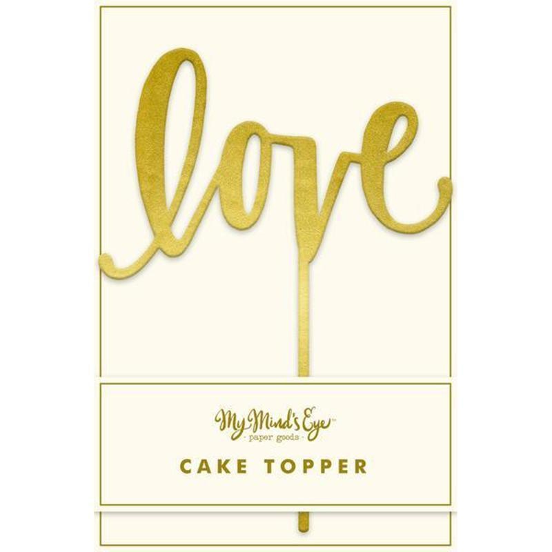 Cake Topper Fancy - Love