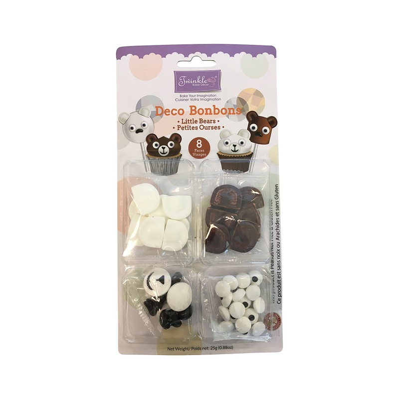 Candy Bears Cupcake Decorations Set, 25 g, 1 Count