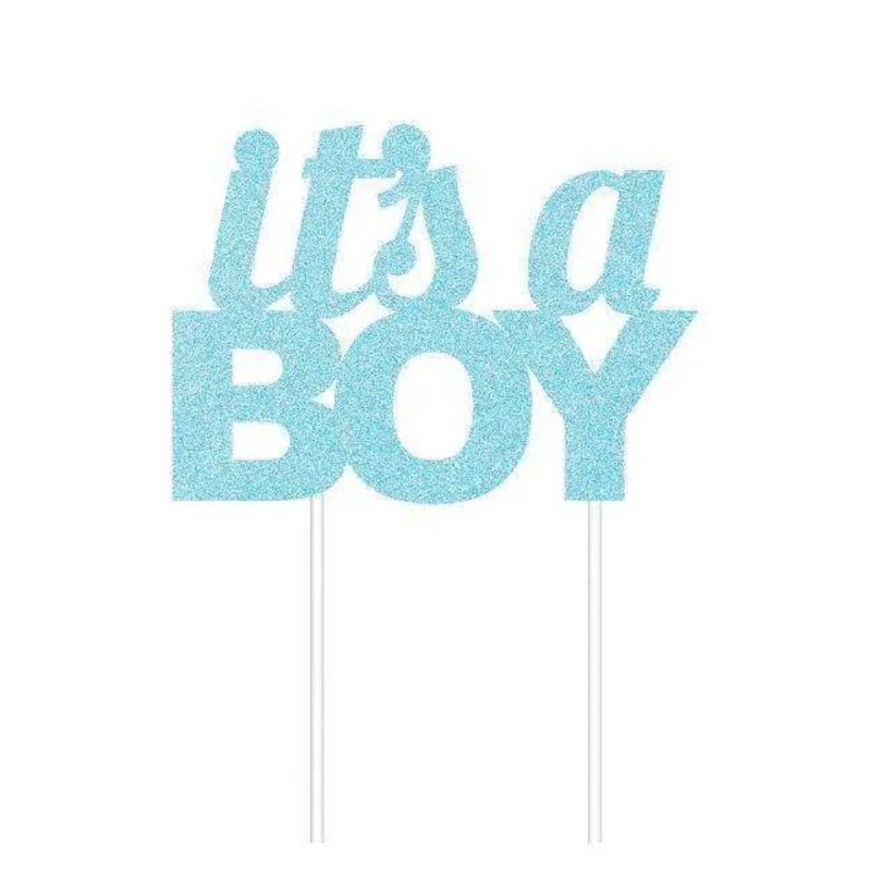 "It's a BOY" Cake Topper - Blue