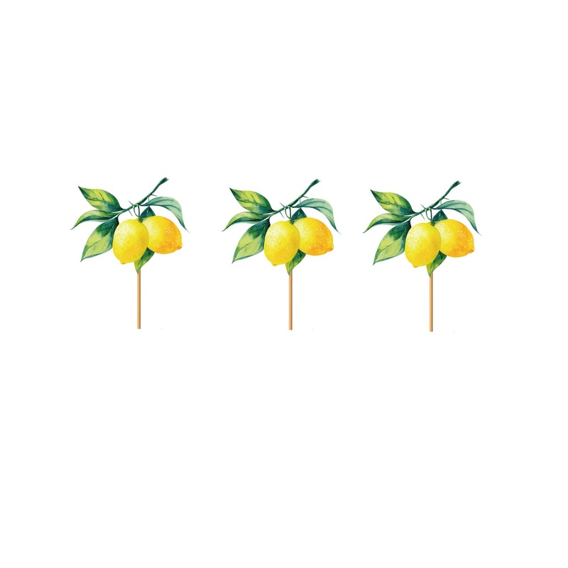 La Dolce Positano Cupcake Toppers, 12 Count