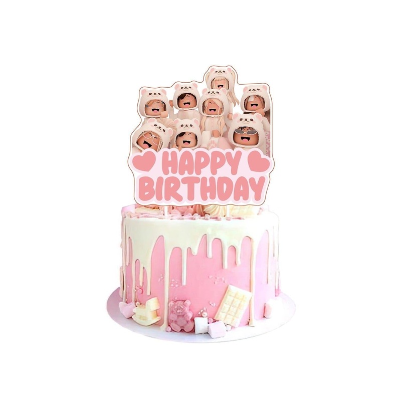 Roblox Girl Cake Topper