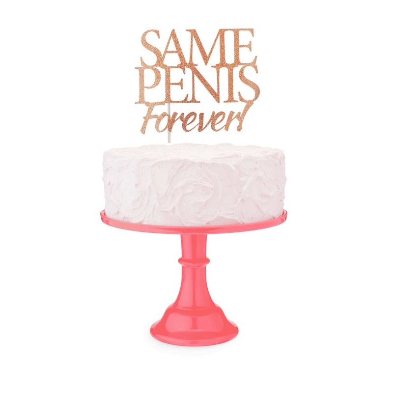 Glitterati Bachelotette Party Cake Topper, 1 Count