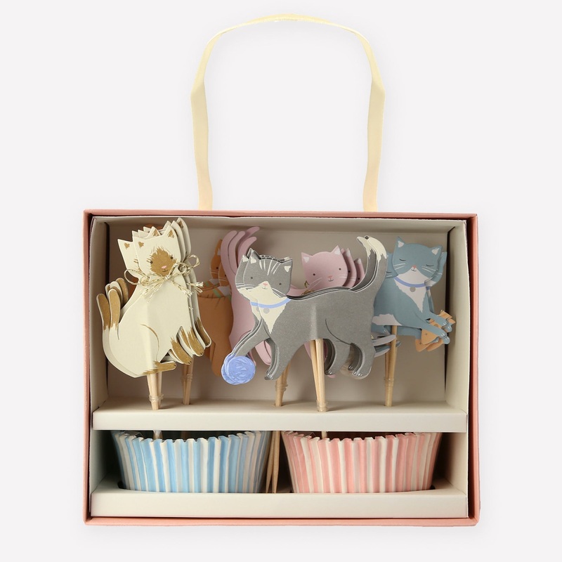 Kitten Cupcake Toppers