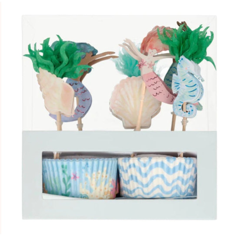 Mermaid Cupcake Kit