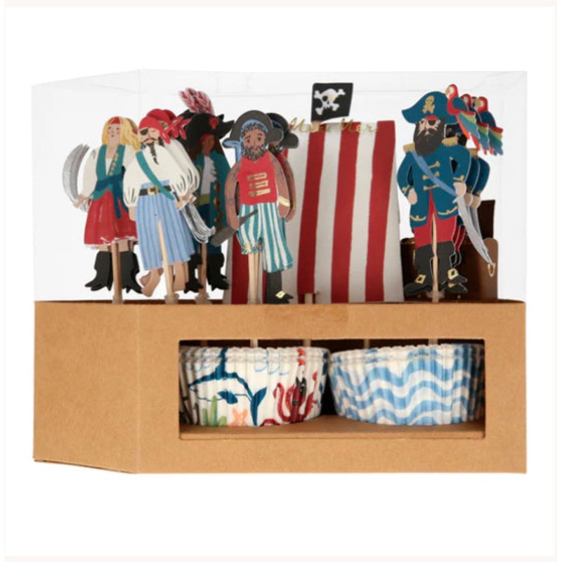 Pirate Ship Cupcake Kit