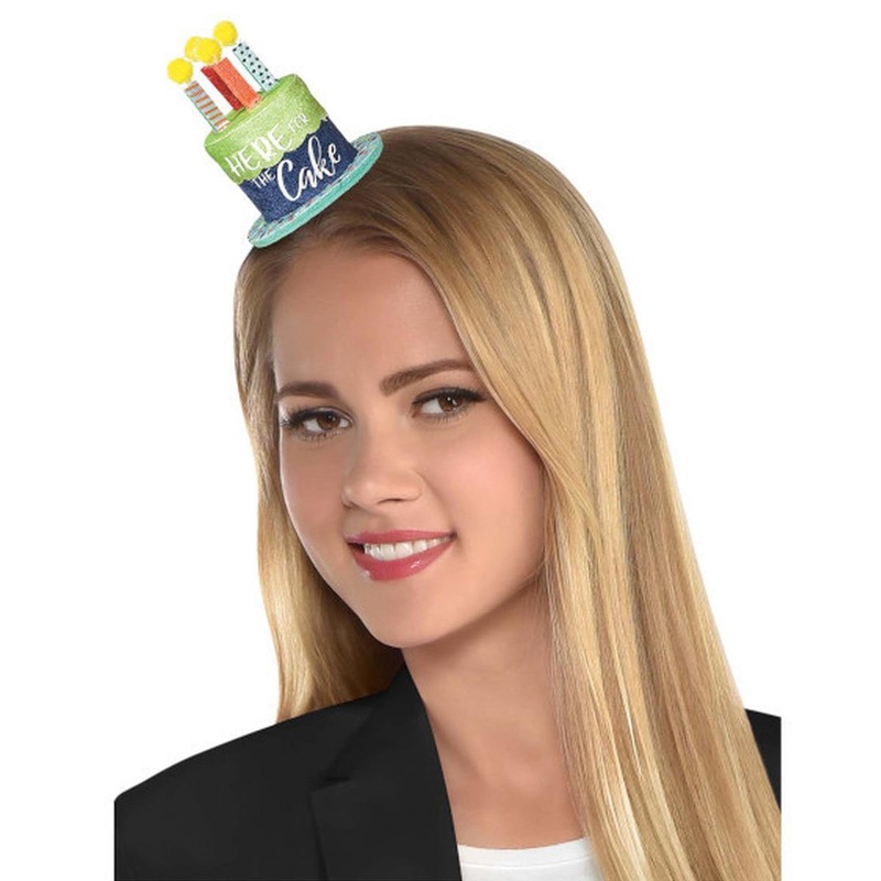 A Reason To Celebrate Mini Cake Fabric Clip Hat