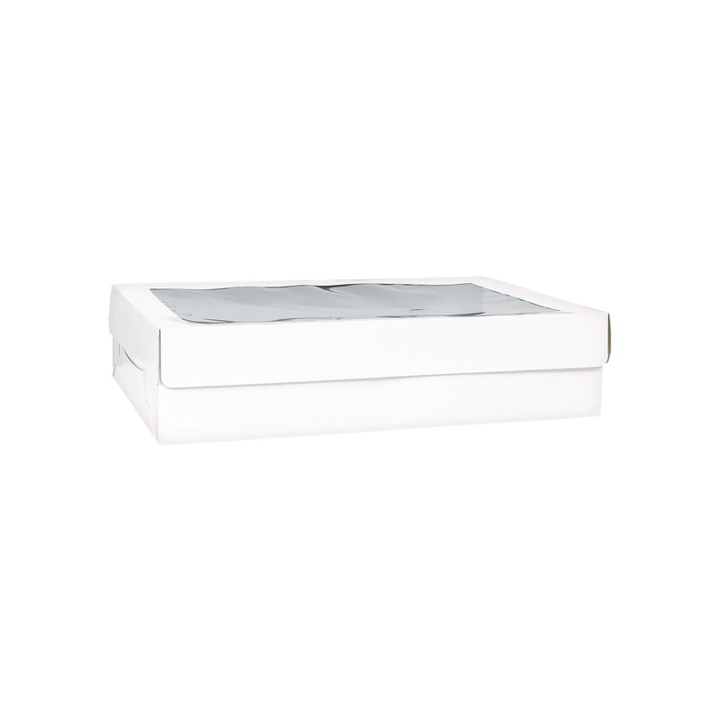 Cake Box Paper With Cello Window 5*21*14