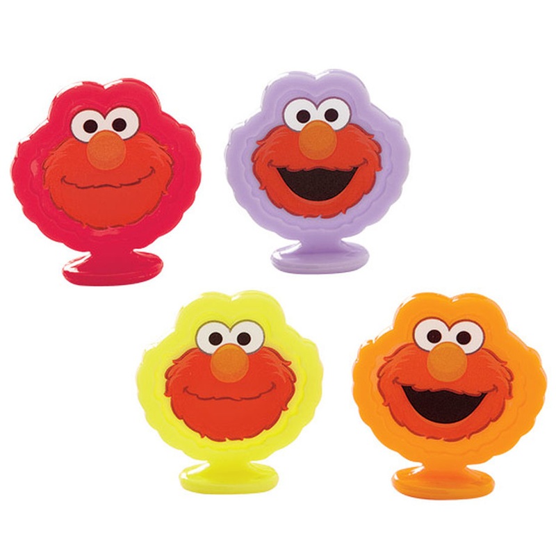 Elmo Cupcake Toppers 8pcs