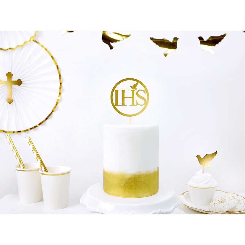 IHS Cake Topper