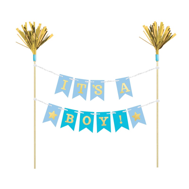 It's A Boy Cake Pick