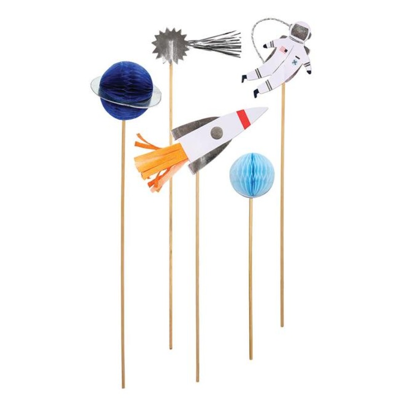 Meri Meri Space Cake Toppers PK5