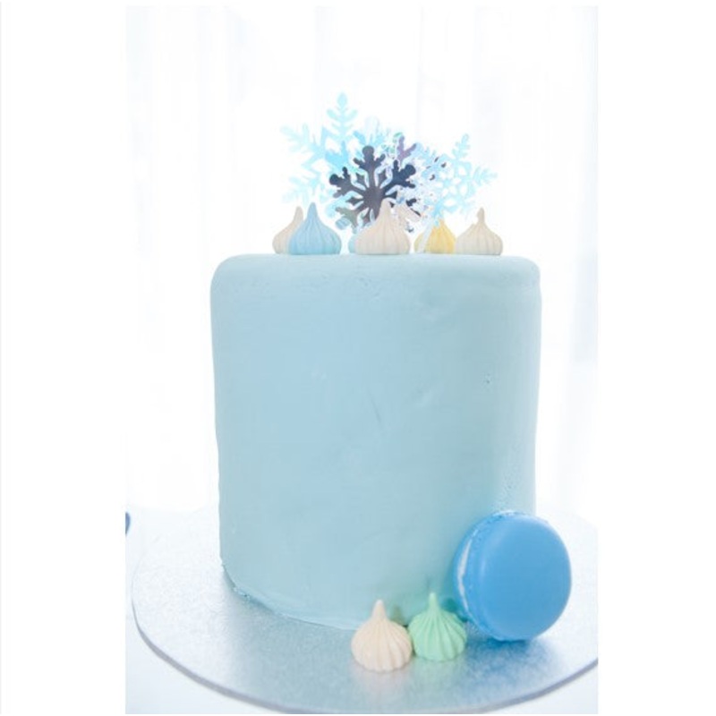 Snowflake Cake topper PK4