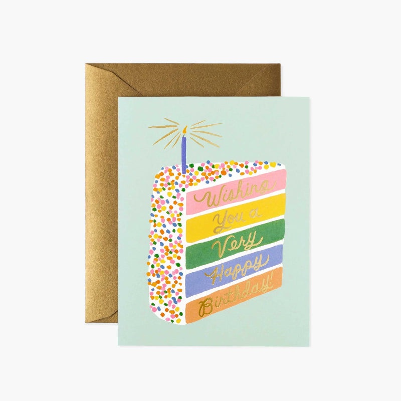Cake R. Paper & Co greeting card