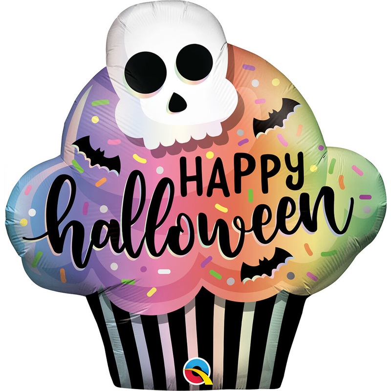 Halloween Cupcake 32" Balloon