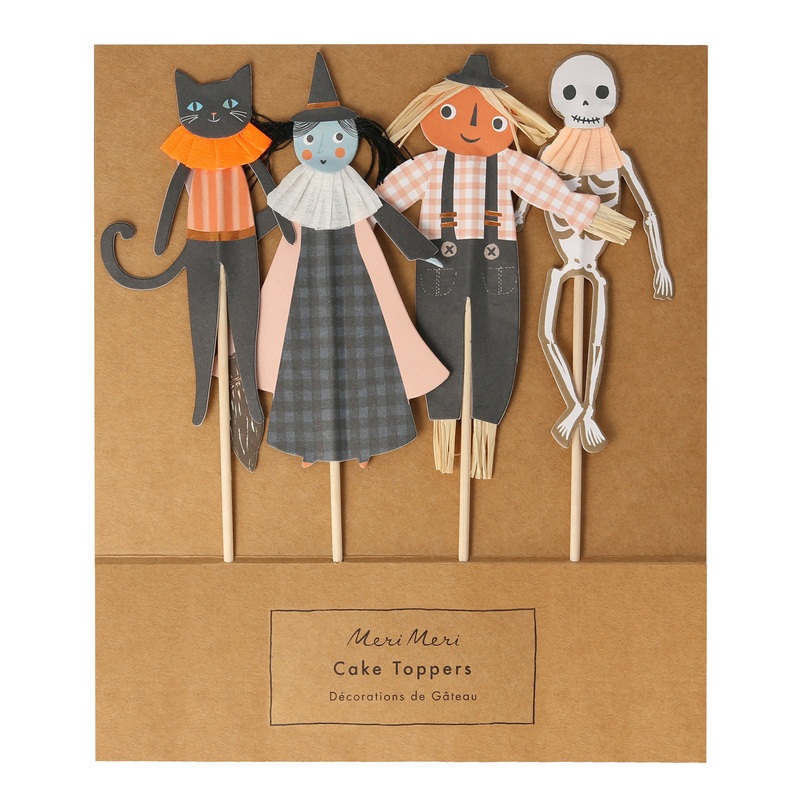 Pumpkin Patch Cake Toppers (x 4)