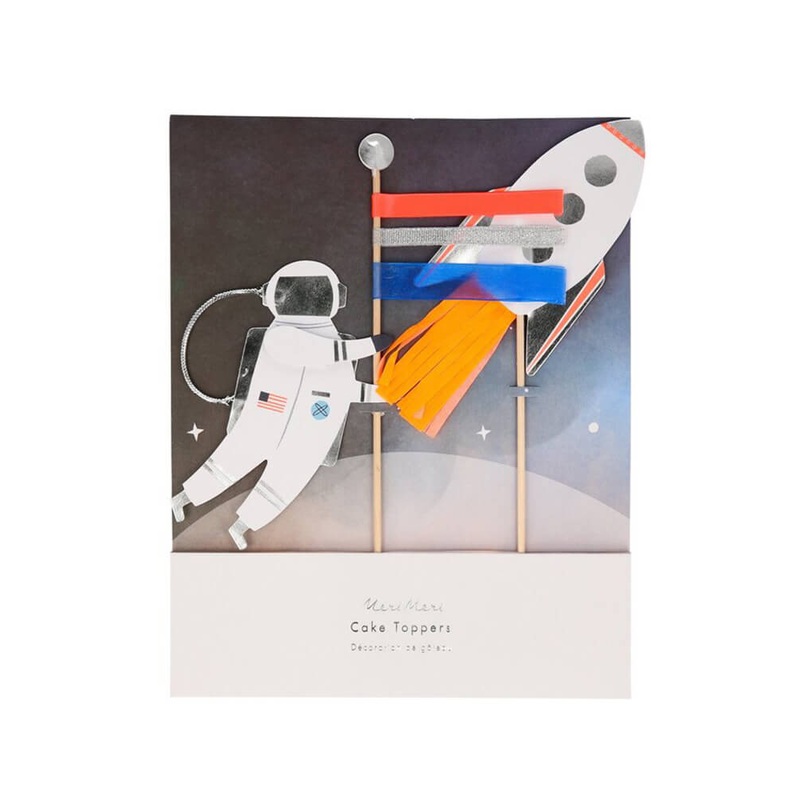 Space Cake Toppers (Set of 2)