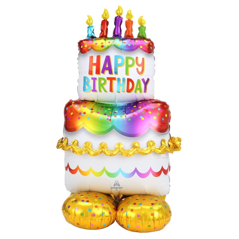 Birthday Cake Airloonz 60 Balloon