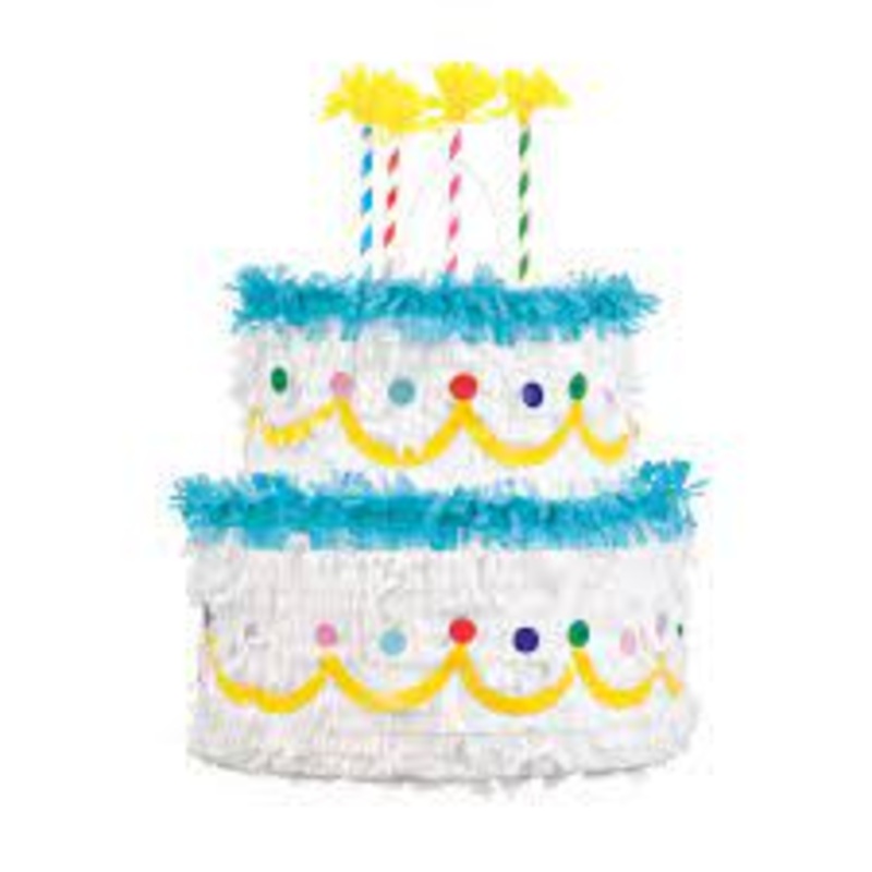Birthday Cake Piata - No Returns