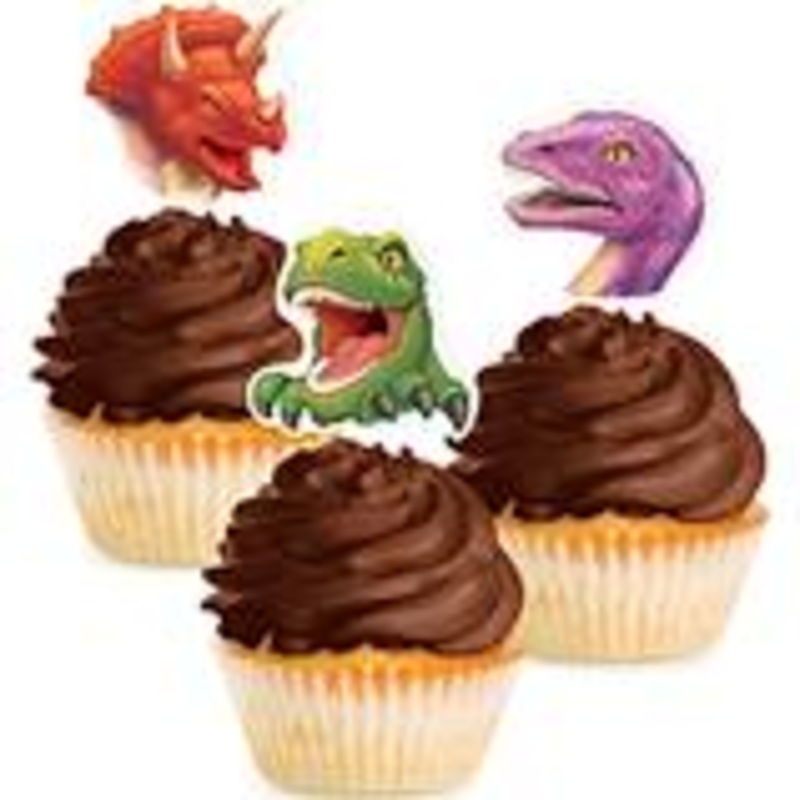 DINOSAUR - CUPCAKE TOPPERS