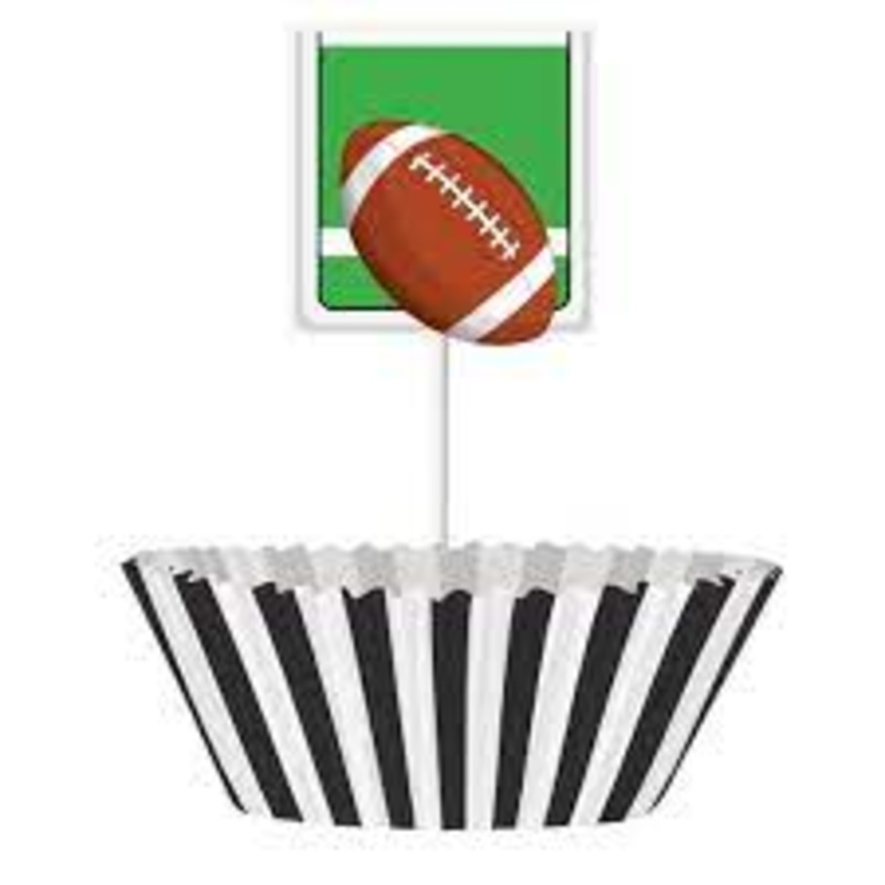 Football Cupcake Kit