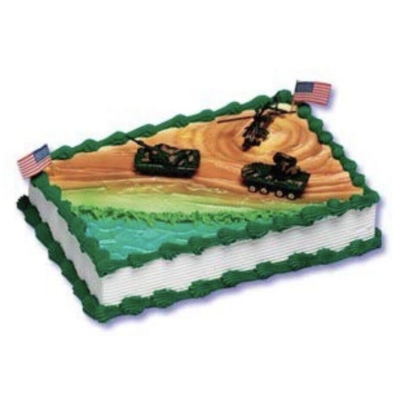 Military Vehicles Cake Kit