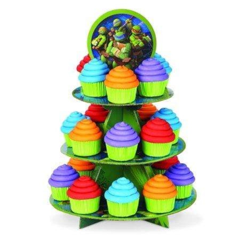 Teenage Mutant Ninja Turtles 3-tier Cupcake Stand